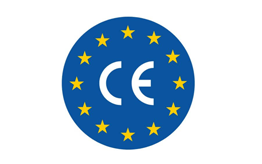 Logo certification CE - Conformité Européenne, garantissant la conformité du bracelet olfactif Osmélya aux normes européennes de sécurité